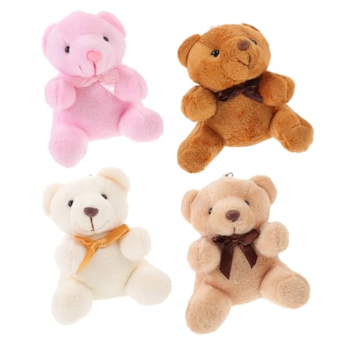 UPKOCH 4 Stück Plüsch Bär Schlüsselanhänger mit Weichem Baumwollfüllung Tasche Anhänger Handtaschen Charms Niedlicher Beutel Dekoration für Freunde und Familie UPKOCH 4 Stück Plüsch Bär Schlüsselanhänger mit Weichem Baumwollfüllung Tasche Anhänger Handtaschen Charms Niedlicher Beutel Dekoration für Freunde und Familie von UPKOCH