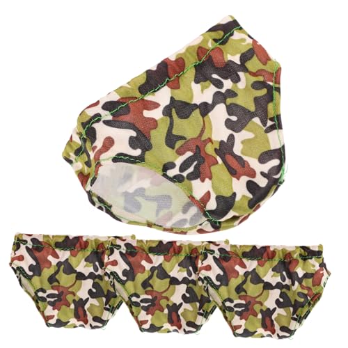 UPKOCH 4 Stück Puppe Höschen Puppenkleidung Puppenzubehör Mini-Puppen Dolly Accessoires für Mädchen Miniatur-Puppenhauszubehör Stoff Tarnung UPKOCH 4 Stück Puppe Höschen Puppenkleidung Puppenzubehör Mini-Puppen Dolly Accessoires für Mädchen Miniatur-Puppenhauszubehör Stoff Tarnung von UPKOCH