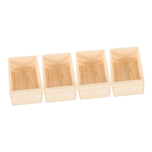 UPKOCH Miniatur-malset 4 Stück Holzkisten Boxen Puppenhaus Miniatur-aufbewahrung Für Spielzeug UPKOCH Miniatur-malset 4 Stück Holzkisten Boxen Puppenhaus Miniatur-aufbewahrung Für Spielzeug von UPKOCH