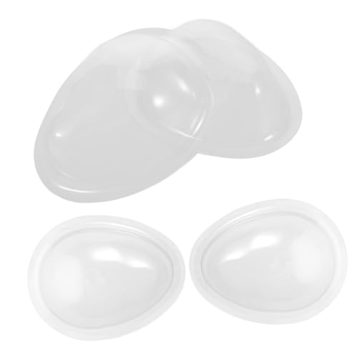 UPKOCH 4 Stück Puppenmaske Puppen-DIY-Masken Plastikmaske Puppen basteln DIY-Gesichtshandwerk Display-Gesichtsabdeckungen Kunststoff-Gesichtsmaske für Puppe Transparent von UPKOCH