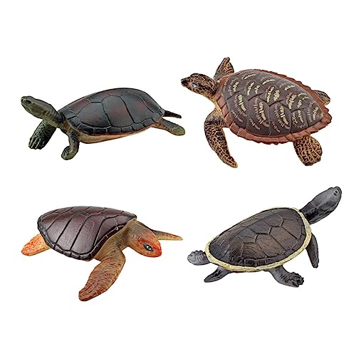 UPKOCH 4 Stück Schildkrötenmodell Tierspielzeugfiguren Schildkröte Gartenverzierung -schildkröten-Figur Schildkrötenspielzeug Für Schildkrötenfiguren Plastik UPKOCH 4 Stück Schildkrötenmodell Tierspielzeugfiguren Schildkröte Gartenverzierung -schildkröten-Figur Schildkrötenspielzeug Für Schildkrötenfiguren Plastik von UPKOCH