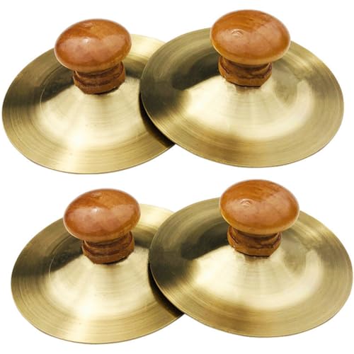 UPKOCH 4 Stück Schlaginstrument für Kinderinstrument marschierende Becken Instrument kindermusikinstrumenten handglocke Schlagbecken kleine Handbecken UPKOCH 4 Stück Schlaginstrument für Kinderinstrument marschierende Becken Instrument kindermusikinstrumenten handglocke Schlagbecken kleine Handbecken von UPKOCH