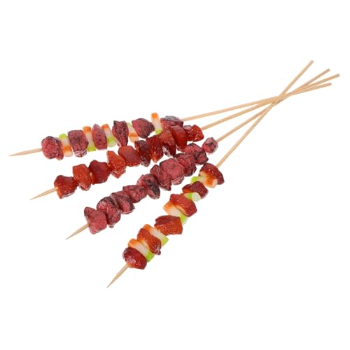 UPKOCH 4 Stück Simulation Grillspieße Gefälschte Lebensmittel Mini Lebensmittel Mini Grill Küche Spiel Party Zubehör BBQ Grill Rollenspiel Küche BBQ Grill Rollenspiel PVC UPKOCH 4 Stück Simulation Grillspieße Gefälschte Lebensmittel Mini Lebensmittel Mini Grill Küche Spiel Party Zubehör BBQ Grill Rollenspiel Küche BBQ Grill Rollenspiel PVC von UPKOCH