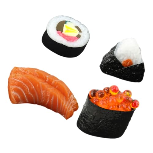 UPKOCH 4 Stück Simulations-Sushi-Modell Anzeige Party Sushi -Spiel Sushi Tun So Gefälscht Requisiten Essen Simuliertes Sushi- Simuliertes Onigiri Sushi-simulationsmodell PVC UPKOCH 4 Stück Simulations-Sushi-Modell Anzeige Party Sushi -Spiel Sushi Tun So Gefälscht Requisiten Essen Simuliertes Sushi- Simuliertes Onigiri Sushi-simulationsmodell PVC von UPKOCH