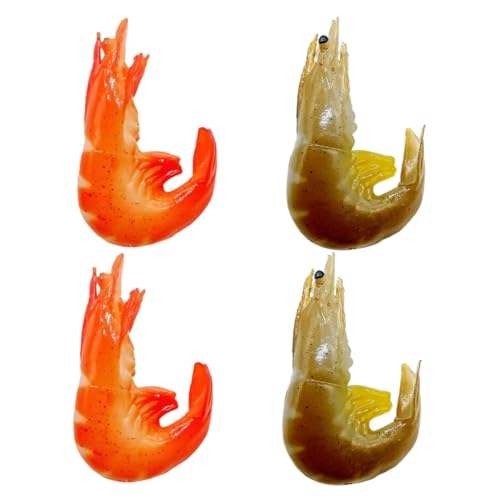 UPKOCH 4 Stück Simulationsgarnelenmodell Kinderspielzeug Garnelendekor Aus Kunststoff Dekorative Garnele Food-Modell Simulation Garnelen Lebensmitteldekor Kognitives Modell PVC UPKOCH 4 Stück Simulationsgarnelenmodell Kinderspielzeug Garnelendekor Aus Kunststoff Dekorative Garnele Food-Modell Simulation Garnelen Lebensmitteldekor Kognitives Modell PVC von UPKOCH