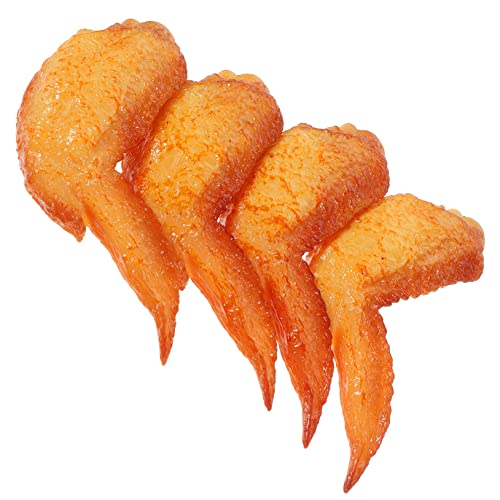 UPKOCH 4stücke Fake Chicken Wings Modell Teiliges Realistische Hühnerflügel Für Lernspielzeuge Und Dekoration Für Partys Küchen Und Fotografie UPKOCH 4stücke Fake Chicken Wings Modell Teiliges Realistische Hühnerflügel Für Lernspielzeuge Und Dekoration Für Partys Küchen Und Fotografie von UPKOCH