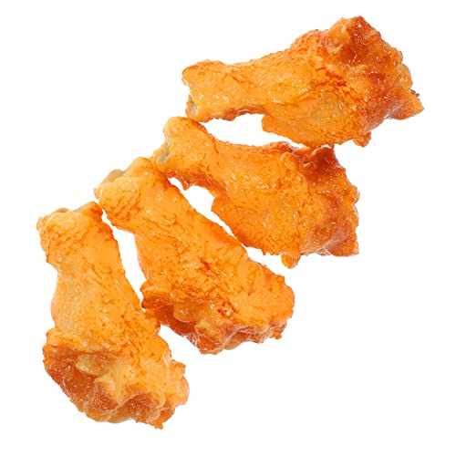 UPKOCH 4 Stück Simulierte Chicken Wings und Drumsticks vorgibt Essen Rollenspiel für Kleinkinder gefälschtes Essen realistisches Huhn realistisches Spielfutter simuliertes Huhn PVC UPKOCH 4 Stück Simulierte Chicken Wings und Drumsticks vorgibt Essen Rollenspiel für Kleinkinder gefälschtes Essen realistisches Huhn realistisches Spielfutter simuliertes Huhn PVC von UPKOCH