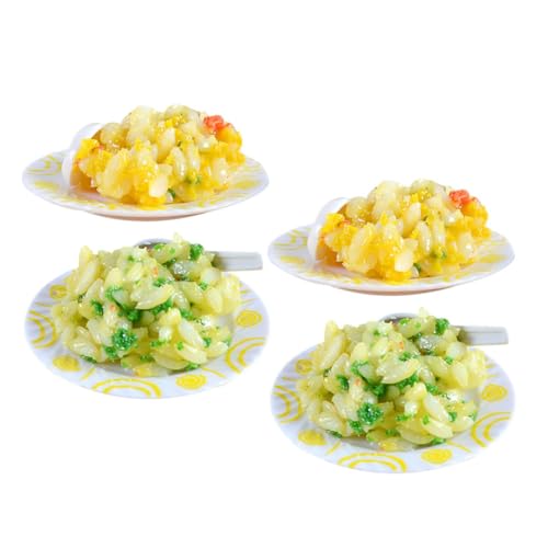 UPKOCH 4 Stück Simulierte Gebratene Reis Sushi Ornament Modelle Gefälschte Lebensmittel Puppenhaus Miniaturen Spiel Lebensmittelmodell Mini Lebensmittel Mini Lebensmittel von UPKOCH