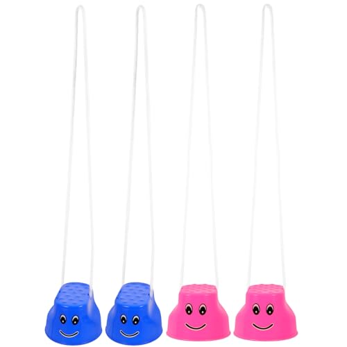 UPKOCH Stelzen-spielzeugset Für Kinder 4-teilig Stepper Für Kinder Flache Basis Für Gleichgewichtsübungen Kreatives Spielen Sicheres Material von UPKOCH