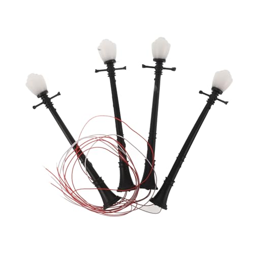 UPKOCH 4 Stück Straßenlaternen Dekorationsbeleuchtung Für Mini Außenhauslicht Miniatur LED Licht Mikro Landschaftsdekor Mini Hauslampen Miniaturlampe Mini Modelllampe UPKOCH 4 Stück Straßenlaternen Dekorationsbeleuchtung Für Mini Außenhauslicht Miniatur LED Licht Mikro Landschaftsdekor Mini Hauslampen Miniaturlampe Mini Modelllampe von UPKOCH