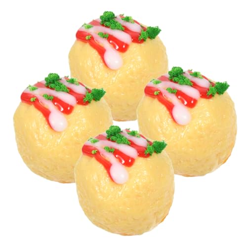 UPKOCH 4 Stück Takoyaki -Modell Snacks Mini-Snack-Set kleine Snack-Ornamente Mini-Szenen-Layout-Requisite Mini Japanisches Essen Foto Requisite Mini Hausmannskost winziges Essen PVC UPKOCH 4 Stück Takoyaki -Modell Snacks Mini-Snack-Set kleine Snack-Ornamente Mini-Szenen-Layout-Requisite Mini Japanisches Essen Foto Requisite Mini Hausmannskost winziges Essen PVC von UPKOCH