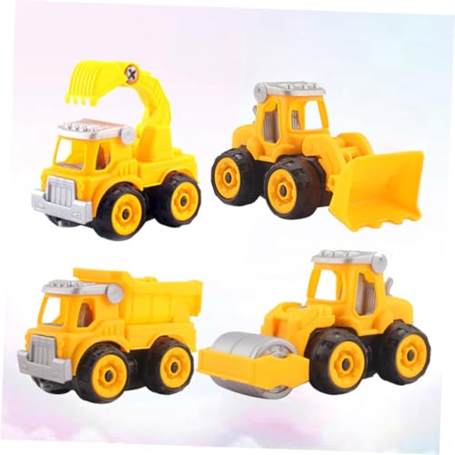 UPKOCH 4 Stück Teiliges DIY Bagger Abnehmbar und Zusammenbaubar Pädagogisches Ingenieurfahrzeug Modell Kreatives Lernspielzeug für Jungen und Mädchen Fördert Feinmotorik und Koordination UPKOCH 4 Stück Teiliges DIY Bagger Abnehmbar und Zusammenbaubar Pädagogisches Ingenieurfahrzeug Modell Kreatives Lernspielzeug für Jungen und Mädchen Fördert Feinmotorik und Koordination von UPKOCH
