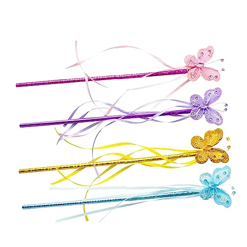 UPKOCH 4 Stück Teiliges Feenstab für Handheld Wand für Kostümpartys für Dress Up Geburtstagsfeiern und Festivals UPKOCH 4 Stück Teiliges Feenstab für Handheld Wand für Kostümpartys für Dress Up Geburtstagsfeiern und Festivals von UPKOCH
