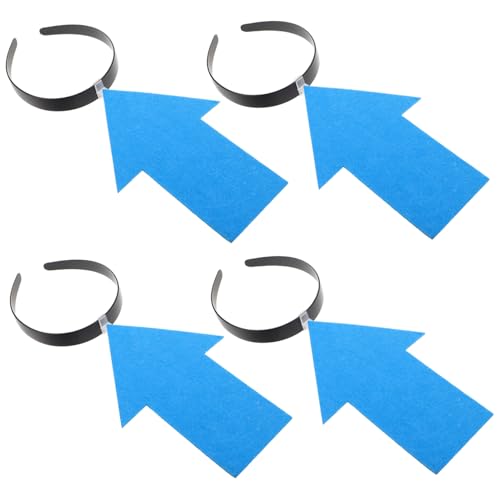 UPKOCH 4 Stück Teiliges Haarreifen Lustige Party Haarbänder mit Originellem -design Leichte Bequeme Kopfbedeckung für Halloween Geburtstagsfeiern Cosplay und Fotoautomaten Zubehör von UPKOCH