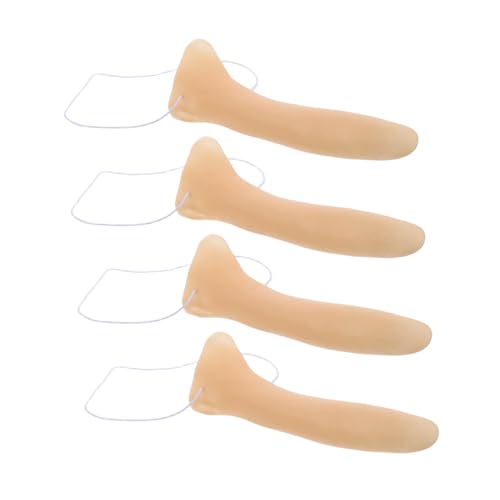 UPKOCH 4 Stück Teiliges Halloween Cosplay mit Extra Langen Flexiblen Nasen aus Weichem Material Wiederverwendbar Bequem für Kostümpartys Maskeraden und Karneval Originelles von UPKOCH