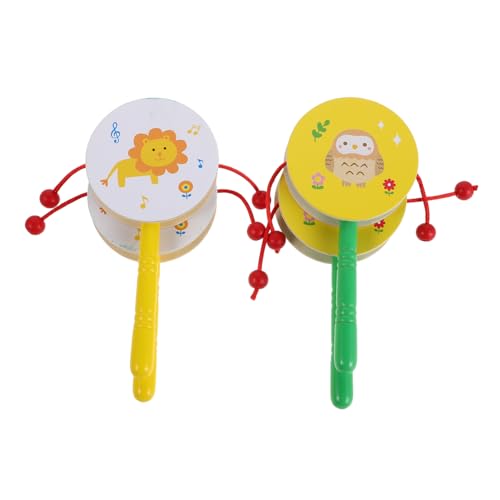 UPKOCH 4 Stück Teiliges Holz Handtrommel Set mit Tiermotiv Sicher und Langlebig Sanfte Rasselklänge Pädagogisches Schlaginstrument für Kleinkinder Frühförderung UPKOCH 4 Stück Teiliges Holz Handtrommel Set mit Tiermotiv Sicher und Langlebig Sanfte Rasselklänge Pädagogisches Schlaginstrument für Kleinkinder Frühförderung von UPKOCH