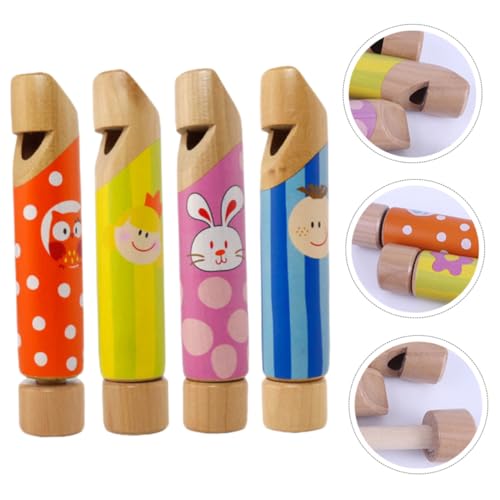UPKOCH 4 Stück Teiliges Holz Slide Whistle Musikinstrument Zugpfeife Lustiger Klang Sicher Leicht Tragbar für Ab Jahren UPKOCH 4 Stück Teiliges Holz Slide Whistle Musikinstrument Zugpfeife Lustiger Klang Sicher Leicht Tragbar für Ab Jahren von UPKOCH
