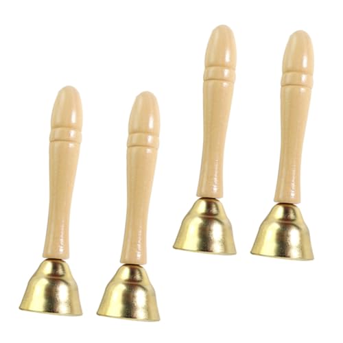 UPKOCH 4 Stück Teiliges Holzschellen mit Griff für Pädagogisches Musikinstrument Sicheres Material Fördert Hand Auge Koordination Fingerfertigkeit und Rhythmusgefühl für Kleinkinder und UPKOCH 4 Stück Teiliges Holzschellen mit Griff für Pädagogisches Musikinstrument Sicheres Material Fördert Hand Auge Koordination Fingerfertigkeit und Rhythmusgefühl für Kleinkinder und von UPKOCH