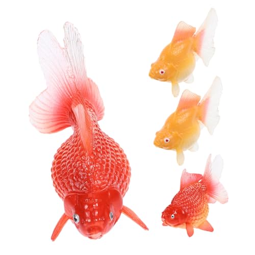 UPKOCH 4 Stück Teiliges Koi Fisch Dekor Realistisch Schwimmende Künstliche Goldfische aus Kunststoff Sichere Ungiftige Modelle für Aquarium Teich Garten Pädagogisches UPKOCH 4 Stück Teiliges Koi Fisch Dekor Realistisch Schwimmende Künstliche Goldfische aus Kunststoff Sichere Ungiftige Modelle für Aquarium Teich Garten Pädagogisches von UPKOCH