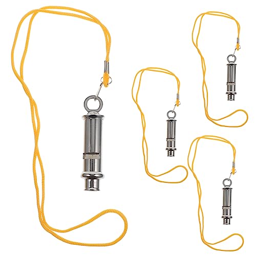 UPKOCH 4 Stück Teiliges Metallpfeifen Profi Schiedsrichterpfeife für Sport Fußball Training Überleben Outdoor Notfall Geeignet UPKOCH 4 Stück Teiliges Metallpfeifen Profi Schiedsrichterpfeife für Sport Fußball Training Überleben Outdoor Notfall Geeignet von UPKOCH