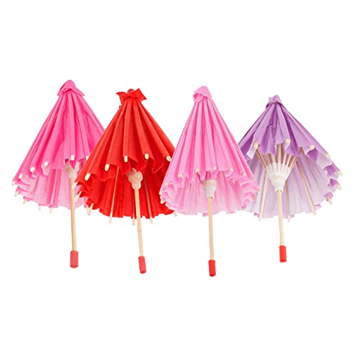 UPKOCH 4 Stück Teiliges Miniatur Ölpapierschirm Bunte DIY Regenschirm Accessoires Handbemalte Bambus Papier Mini Schirme für Kindergarten Basteln Leichte Hängedeko und Foto Requisiten UPKOCH 4 Stück Teiliges Miniatur Ölpapierschirm Bunte DIY Regenschirm Accessoires Handbemalte Bambus Papier Mini Schirme für Kindergarten Basteln Leichte Hängedeko und Foto Requisiten von UPKOCH