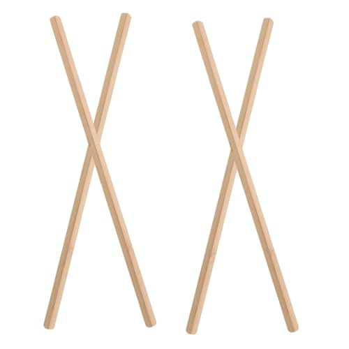 UPKOCH 4 Stück Teiliges Natürliche Bambus Mahjong Sticks Tragbare Holz Mahjong Pusher Zubehör Kompatibel mit Allen und Domino Fliesenspielen Handliche Mini Stäbchen von UPKOCH