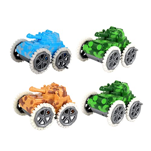 UPKOCH 4 Stück Teiliges Pull Back Spielzeugauto Tankmodell mit Gleitender Reibungsfunktion Leichtes Kompaktes Gliding Car Toy für Jungen und Mädchen Fördert Motorische Fähigkeiten und UPKOCH 4 Stück Teiliges Pull Back Spielzeugauto Tankmodell mit Gleitender Reibungsfunktion Leichtes Kompaktes Gliding Car Toy für Jungen und Mädchen Fördert Motorische Fähigkeiten und von UPKOCH
