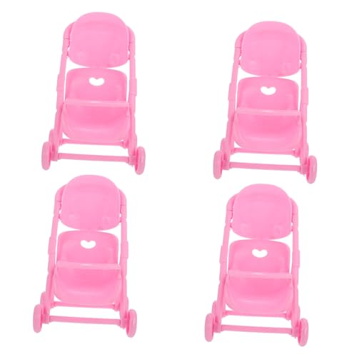 UPKOCH 4 Stück Teiliges Puppenwagen aus Robustem Abs Kunststoff Dekorativer Mini Buggy in Rollenspielzubehör für Mädchen Kreativität und Hand Auge Koordination UPKOCH 4 Stück Teiliges Puppenwagen aus Robustem Abs Kunststoff Dekorativer Mini Buggy in Rollenspielzubehör für Mädchen Kreativität und Hand Auge Koordination von UPKOCH