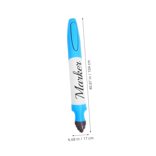 UPKOCH 4 Stück Teiliges Riesiges Aufblasbares Marker-set PVC Buntstift Design Leicht Tragbar Partydeko für Kindergeburtstag Schulveranstaltungen und Foto-requisiten in Blau Gelb Rot Grün von UPKOCH