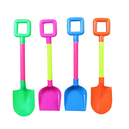 UPKOCH 4 Stück Teiliges Set Mini Sandspielzeug für Praktische Schaufeln aus Kunststoff für Strandabenteuer Fördert Koordination und Geschicklichkeit Zufällige Farbe Zufällige Farbe von UPKOCH