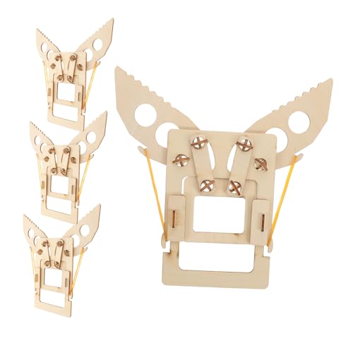 UPKOCH 4 Stück Teiliges Stem für Jahre Holzpuzzle mit Mechanischem Greifer DIY Holzbaukasten für Technische Bastelprojekte Pädagogisches Wissenschaftsspielzeug für Schüler UPKOCH 4 Stück Teiliges Stem für Jahre Holzpuzzle mit Mechanischem Greifer DIY Holzbaukasten für Technische Bastelprojekte Pädagogisches Wissenschaftsspielzeug für Schüler von UPKOCH