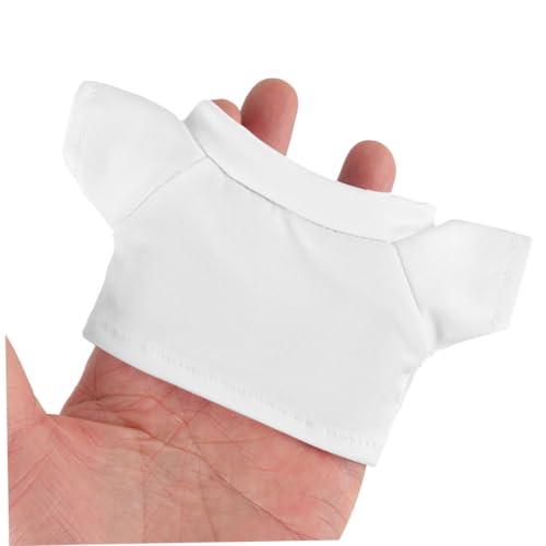 UPKOCH 4 Stück Teiliges Teddybären T Shirt aus Weichem Baumwollstoff Einfarbig Komfortabel und Langlebig Puppenkleidung für Große Kuschelbären zum Austauschen und DIY Dekorieren von UPKOCH