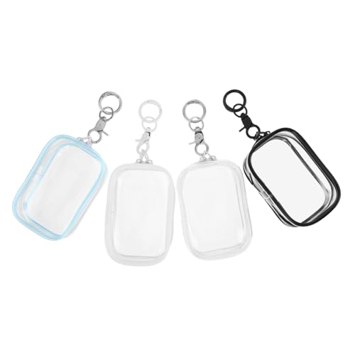 UPKOCH 4 Stück Teiliges Transparentes PVC Puppen Aufbewahrungsset mit Schlüsselanhänger Tragbare Schutz Displaytaschen für Plüschspielzeug Kompakt für Unterwegs und Schnelle UPKOCH 4 Stück Teiliges Transparentes PVC Puppen Aufbewahrungsset mit Schlüsselanhänger Tragbare Schutz Displaytaschen für Plüschspielzeug Kompakt für Unterwegs und Schnelle von UPKOCH