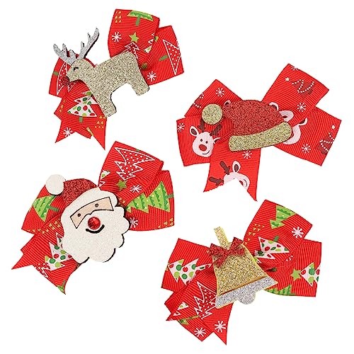 UPKOCH 4 Stück Teiliges Weihnachts Haarclip mit Niedlichen Schleifen und Rentier Geweih Festlich Bunte Haarnadeln für Mädchen Langlebige Xmas Haaraccessoires für Party und Alltag UPKOCH 4 Stück Teiliges Weihnachts Haarclip mit Niedlichen Schleifen und Rentier Geweih Festlich Bunte Haarnadeln für Mädchen Langlebige Xmas Haaraccessoires für Party und Alltag von UPKOCH