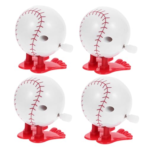 UPKOCH 4 Stück Teiliges Wind Up Sportbälle Weiß Lustige Mechanische Spielzeugbälle mit Aufziehfunktion Sichere Oberfläche als Partygeschenk für Draußen UPKOCH 4 Stück Teiliges Wind Up Sportbälle Weiß Lustige Mechanische Spielzeugbälle mit Aufziehfunktion Sichere Oberfläche als Partygeschenk für Draußen von UPKOCH