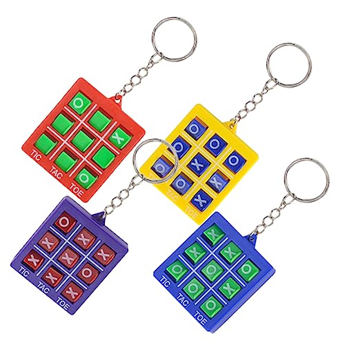 UPKOCH 4 Stücke Spiel Spielzeug Schlüsselanhänger Für Kinder Party Favors Puzzle Denkaufgabe Kinder Schlüsselanhänger Für Rucksäcke von UPKOCH