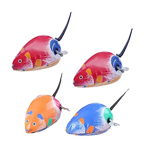 UPKOCH 4 Stück Uhrwerk Blechmaus interaktives Spielzeug kinderspielzeug Toys for Tiere Spielzeug Kinder spielset Aufziehmaus Spielzeug für Kinder Laufspielzeug aufziehen Metall UPKOCH 4 Stück Uhrwerk Blechmaus interaktives Spielzeug kinderspielzeug Toys for Tiere Spielzeug Kinder spielset Aufziehmaus Spielzeug für Kinder Laufspielzeug aufziehen Metall von UPKOCH