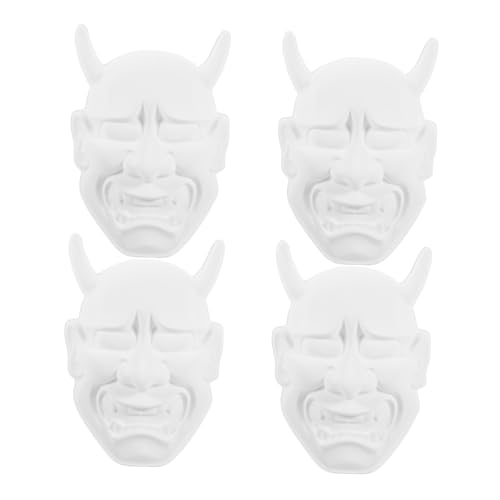 UPKOCH 4 Stück Weiße PVC DIY Masken Unbemalt Leichte Bastelmasken für Jugendliche Karneval Party Dekoration zum Selbstgestalten UPKOCH 4 Stück Weiße PVC DIY Masken Unbemalt Leichte Bastelmasken für Jugendliche Karneval Party Dekoration zum Selbstgestalten von UPKOCH