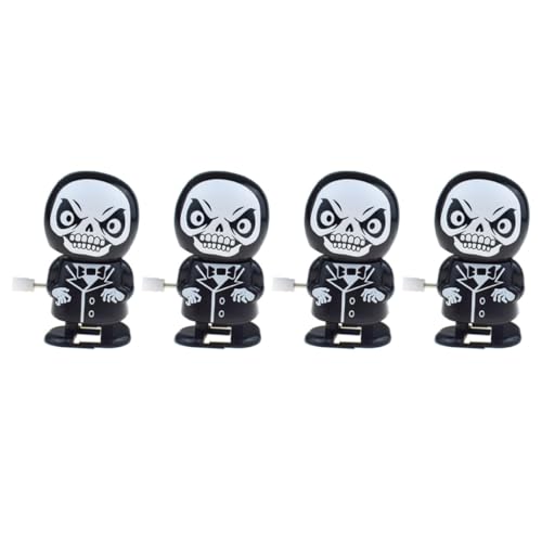UPKOCH 4 Stück Windgott des Todes helle Dekoration römisches Halloween-Cup-Kissen Halloween Halloween Toys Uhrwerkspielzeug für Uhrwerk Abs Black von UPKOCH