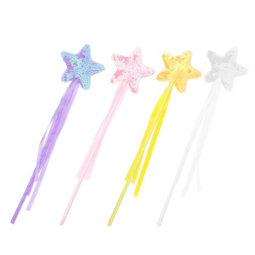 UPKOCH 4 Stück Feen-sternstäbe Für Mädchen Partygeschenke Für Kinder Requisiten Für Bühnenauftritte UPKOCH 4 Stück Feen-sternstäbe Für Mädchen Partygeschenke Für Kinder Requisiten Für Bühnenauftritte von UPKOCH
