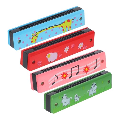 UPKOCH 4 Stück chromatische Mundharmonikas Kid Musical Instrument Musikspielzeug Mundharmonikas für Anfänger kleine Mundharmonikas Holz UPKOCH 4 Stück chromatische Mundharmonikas Kid Musical Instrument Musikspielzeug Mundharmonikas für Anfänger kleine Mundharmonikas Holz von UPKOCH