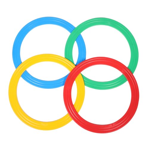 UPKOCH 4 Stücke Akrobatische Kreis Requisiten Ring Jonglieren Kit Jonglierspielzeug Jonglierzubehör Jongliergeschick Spiel Kunststoff UPKOCH 4 Stücke Akrobatische Kreis Requisiten Ring Jonglieren Kit Jonglierspielzeug Jonglierzubehör Jongliergeschick Spiel Kunststoff von UPKOCH