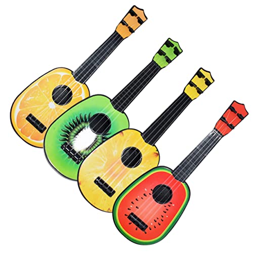 UPKOCH 4 Stücke Mini Obst Instrumente Musik Obst Gitarre Musical Instrumente Gitarre Ukulele Gitarre von UPKOCH