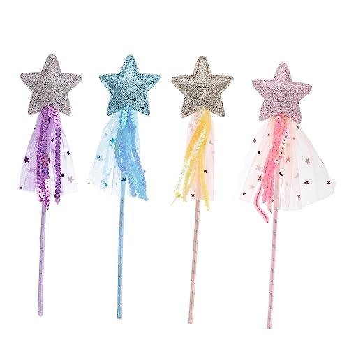 UPKOCH 4 Stücke Pentagramm Fee Zauberstab Zauberstäbe Fee Sticks Party Decor Foto Requisiten UPKOCH 4 Stücke Pentagramm Fee Zauberstab Zauberstäbe Fee Sticks Party Decor Foto Requisiten von UPKOCH