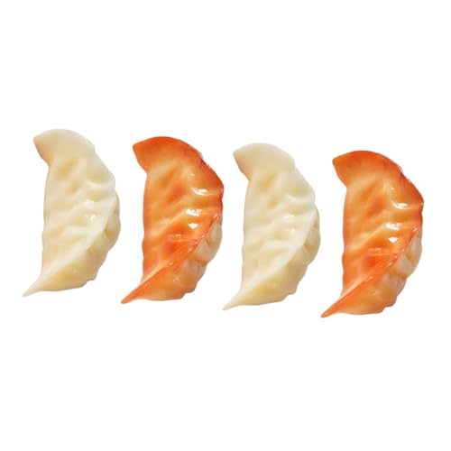 UPKOCH 4 Stücke Simulation Knödel Modell Faux Realistische Modelle Küche Künstliche Knödel Lebensmittel Pflanze Falsche Spiel Gefälschte Kunststoff Knödel Modell Party Prop von UPKOCH