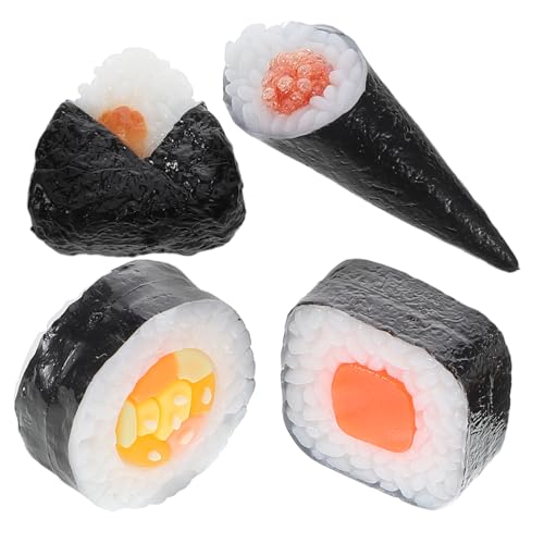 UPKOCH 4 Teiliges Sushi Modell Gefälschter Sushi Imbisswagen Große Gefühle Ananas Sushi Simulation Von Reisbällchen Spiellebensmittel Sushi Spielset Spielküchenzubehör UPKOCH 4 Teiliges Sushi Modell Gefälschter Sushi Imbisswagen Große Gefühle Ananas Sushi Simulation Von Reisbällchen Spiellebensmittel Sushi Spielset Spielküchenzubehör von UPKOCH