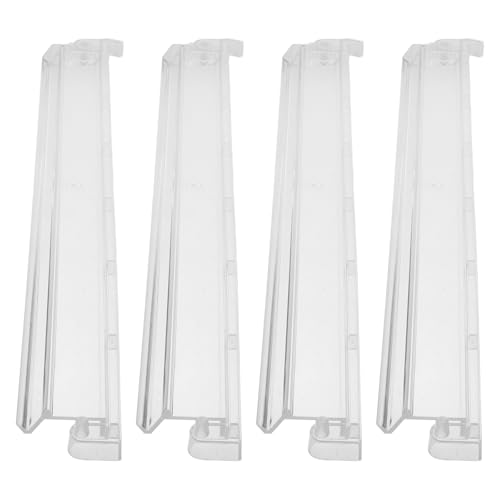 UPKOCH 4-teiliges Mahjong-Steinschieber- und Rack-Set, 18-Zoll-amerikanische Mahjong-Racks mit durchsichtigem Tablett, moderner Kunststoffhalter, Geschenke für Senioren und Enthusiasten von UPKOCH