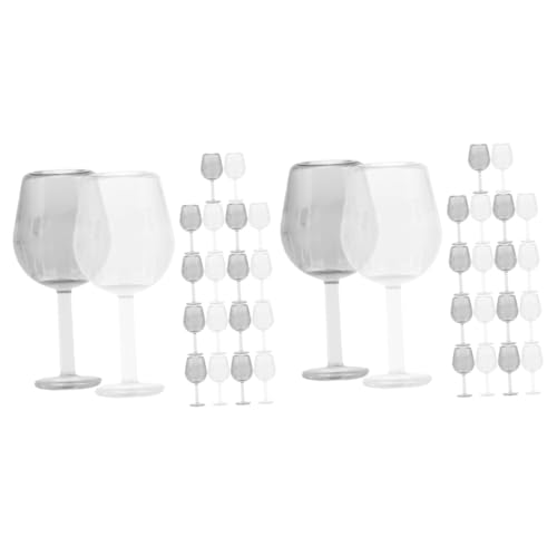 UPKOCH 40 Stck Maßstab Realistische Mini Gläser für DIY Basteln und Mikro Landschaften von UPKOCH