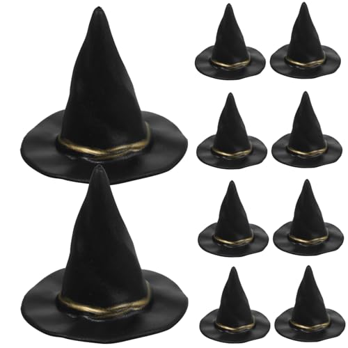 UPKOCH 40 Stck. Teiliges Mini Hexenhüte für Halloween Dekoration Detailreiche Puppenhaus Accessoires Geeignet für Diy Bastelprojekte Partydeko und Stimmungsvolle Herbst Atmosphäre UPKOCH 40 Stck. Teiliges Mini Hexenhüte für Halloween Dekoration Detailreiche Puppenhaus Accessoires Geeignet für Diy Bastelprojekte Partydeko und Stimmungsvolle Herbst Atmosphäre von UPKOCH