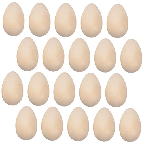 UPKOCH 40 Stück Holz Ostereier Unvollendete Holzornamente für DIY Malset für Kreative Bastelprojekte zu Ostern für Bastelarbeiten und Dekoration UPKOCH 40 Stück Holz Ostereier Unvollendete Holzornamente für DIY Malset für Kreative Bastelprojekte zu Ostern für Bastelarbeiten und Dekoration von UPKOCH